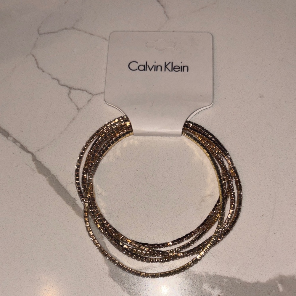 Calvin Klein Women's Gold Bracelet Set